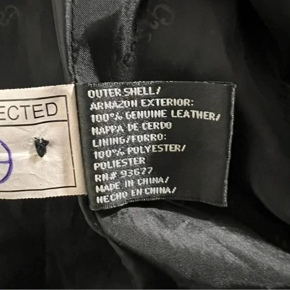 East 5th Vintage Genuine Leatherer Blazer Jacket - Picture 5 of 7